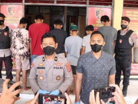 7 Pelaku Pengeroyokan di Jembatan Kuning Ditangkap Buser 77 Polresta Kendari