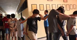 7 Pelaku Pengeroyokan di Jembatan Kuning Ditangkap Buser 77 Polresta Kendari