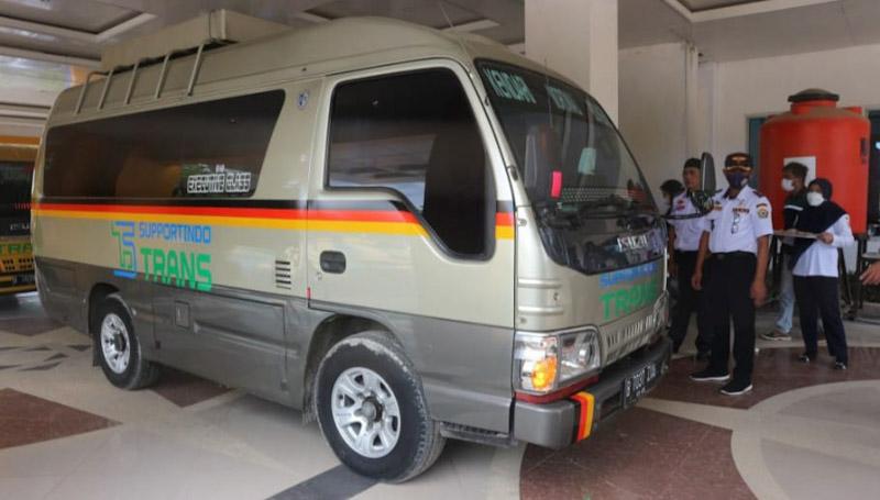 Trayek Perdana Bus Kendari–Bungku Resmi Dilaunching