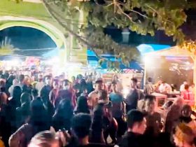 Penghujung Ramadhan, Pasar Malam di Konawe Tumpah Pengunjung