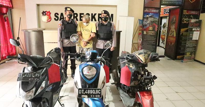 Ingin Punya Motor, Pemuda di Kendari Nekat Mencuri Motor Warga