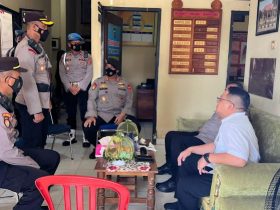 Kunjungi Mapolsek Wawotobi, Kapolda Sultra Imbau Masyarakat Jangan Main Hakim Sendiri