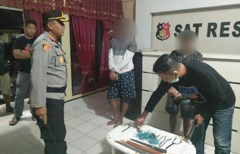 Bawa Busur dan Parang, 2 Remaja di Kendari Diciduk Polisi di Penginapan