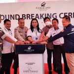 Acara Ground Breaking Ceremony Citra Land Kendari di Life Center Kendari