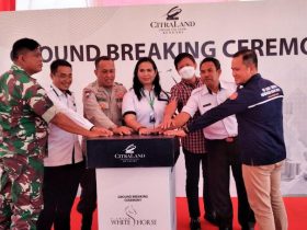 Acara Ground Breaking Ceremony Citra Land Kendari di Life Center Kendari