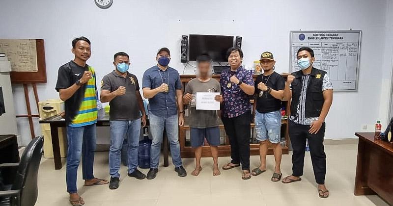 Kantor Bea Cukai Kendari Bersama BNNP Sultra Ringkus Kurir Ganja