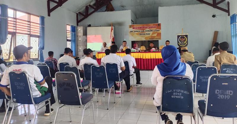 Kepala Desa Tetelupai, Asmudin Moita Ketua Terpilih APDESI Konut.