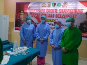 19 Warga Ikut Operasi Bibir Sumbing dan Lelangit Gratis Polda Sultra