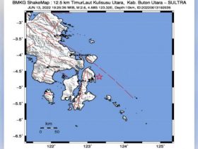 Gempa Tektonik 2,6 SR Guncang Butur, BMKG : Gempa Tidak Berpotensi Tsunami