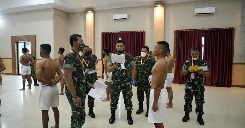 44 Pemuda Terbaik Sultra Ikuti Sidang Parade Catar Akmil Sub Panda Kendari