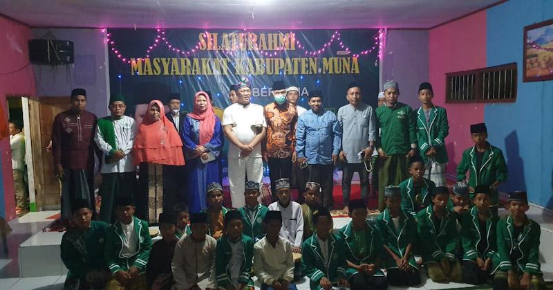 Hadiri Undangan Istighosah di Raha, Ruksamin Bantu Ponpres Nahnadul Ummah Untuk Pendidikan Agama