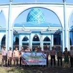 Polres Konawe Bersihkan 3 Rumah Ibadah Kokohkan Kerukunan Antar Umat Beragama