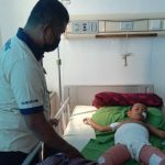 Aksi Terpuji Anggota Polsek Mowila Aipda I Putu Suardana Tolong Anak Terbakar