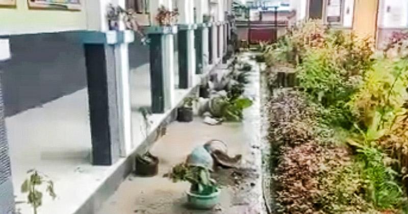 SDN Kasaeda Konawe Dirusak OTK, Polsek Lambuya Lakukan Penyelidikan