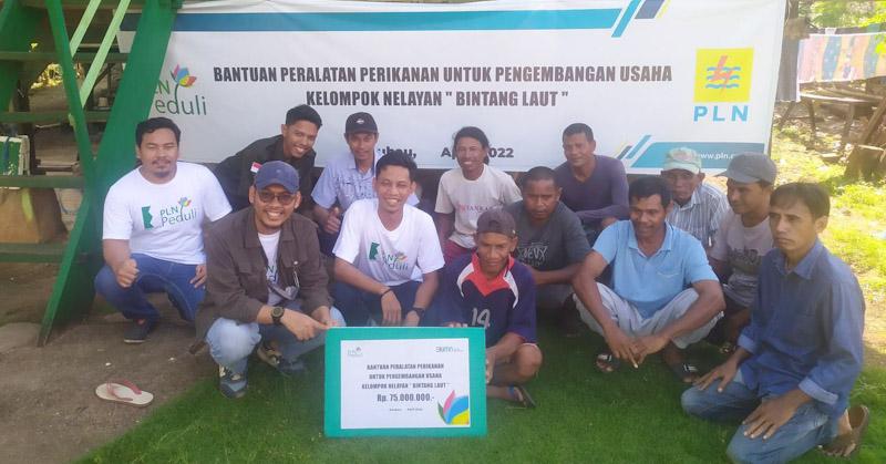 Dorong Perekonomian, PLN Tingkatkan Produktivitas Kelompok Nelayan di Baubau