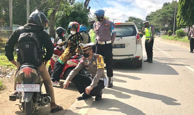 Pengendara Mobil Dominasi Pelanggaran Selama Operasi Patuh 2022 di Konawe