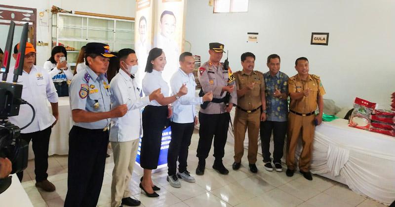Berburu Sembako Murah, Warga Konawe Padati Pasar Murah Kadin