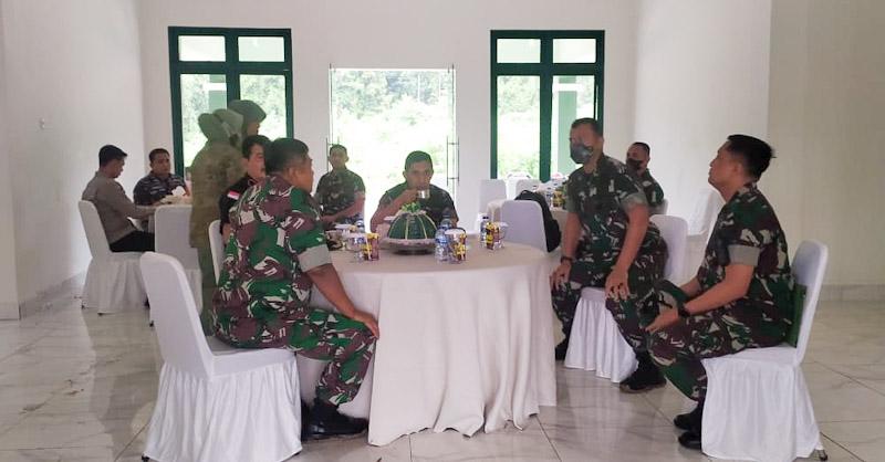 Wakil Bupati Konut dan Kapolres Terima Kunjungan Pangdam Hasanudin