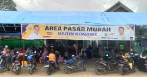 Transaksi Pasar Murah Kadin Konawe Tembus Rp131 Juta