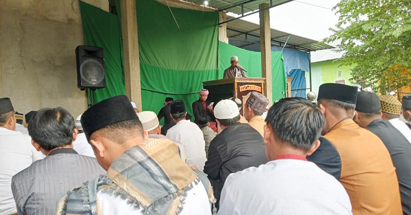 Ratusan Warga Watulondo Salat Idul Adha Hari Ini di Masjid Al Fatih Kendari