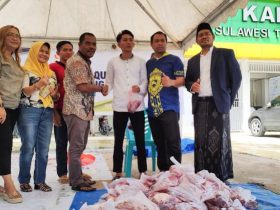 Berbagi di Idul Adha 1443 H, Kadin Sultra Salurkan 4 Hewan Kurban