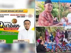 Kadin Konawe Bersama UBP Group Salurkan 27 Ekor Sapi Kurban di 4 Kabupaten