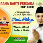Berbagi di Hari Raya Idul Adha, PT UBP Group Salurkan 24 Sapi Kurban