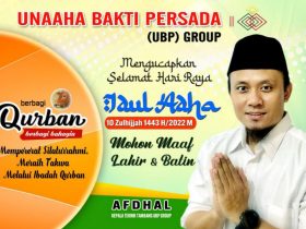 Berbagi di Hari Raya Idul Adha, PT UBP Group Salurkan 24 Sapi Kurban