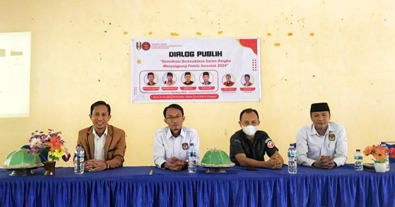 Dialog Publik IMM Konawe Bersama KPU dan Bawaslu Sukseskan Pemilu 2024
