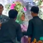 Viral Pernikahan di Koltim, Mempelai Wanita Menangis Tersungkur Saat Mantan Hadir Berikan Bunga