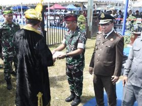 Danrem 143/HO Hadiri Upacara HUT Ke 8 Buteng