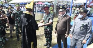 Danrem 143/HO Hadiri Upacara HUT Ke 8 Buteng