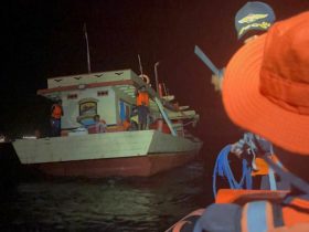 Kapal Mati Mesin, 7 Nelayan Berhasil Dievakuasi Basarnas Kendari