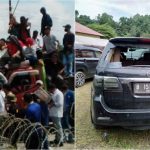 Ricuh Demonstrasi di Koltim, Massa Tebang Pohon Untuk Blokir Jalan