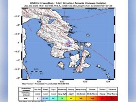 Gempa 3,4 SR Guncang Konsel, BMKG : Akibat Aktivitas Sesar Lainea