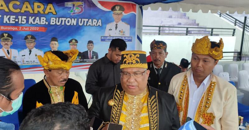 Ali Mazi Berharap Ruas Jalan Ronta - Maligano Rampung Tahun Ini