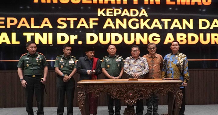 Jenderal Dudung Abdurachman Minta SMSI Teruskan Kembangkan Jurnalisme Jujur