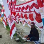 Penjual Umbul - Umbul Musiman di Konawe Masih Sepi Pembeli