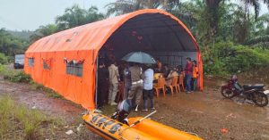 Tim Terpadu Konut Dirikan Posko Siaga Banjir di Kecamatan Langgikima