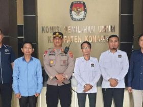 Jelang Pemilu Dan Pilkades, Kapolres Gelar Kunjungan Ke DPRD Dan KPU Konawe