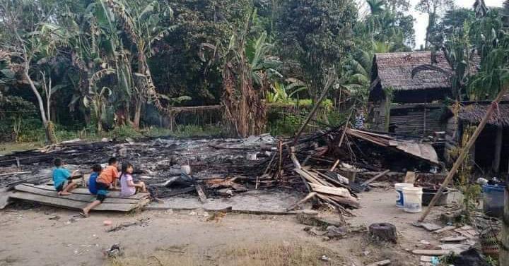 Rumah Semi Permanen di Konawe Terbakar, Diduga Akibat Krosleting