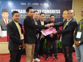 Rusdianto Terpilih dalam KLB Askab PSSI Konawe 2022