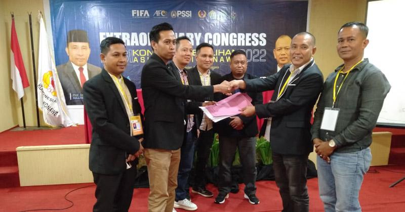 Rusdianto Terpilih dalam KLB Askab PSSI Konawe 2022