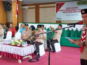Dibawah Kepemimpinan Ketua DPRD, Kontingen Pramuka Konut Tampil Kompak Ikuti Jamnas Ke XI 2022