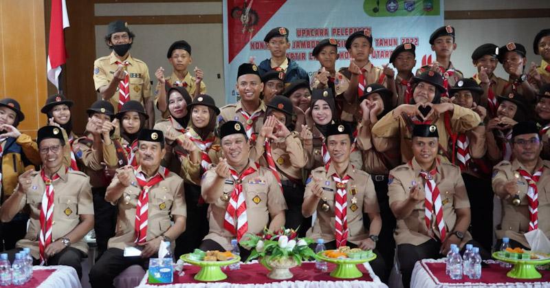 Dibawah Kepemimpinan Ketua DPRD, Kontingen Pramuka Konut Tampil Kompak Ikuti Jamnas Ke XI 2022