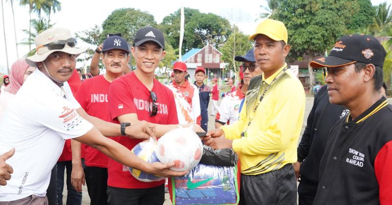 Wabup Konut Dan Ketua DPRD Tampil Kompak Buka Kegiatan Porseni Dalam Rangka HUT RI