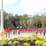 75 Pelajar Pasukan Paskibraka Konawe Ikut Gladi Bersih Upacara Pengibaran dan Penurunan Bendera