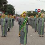 Lomba Gerak Jalan Perayaan HUT RI, Dinas PPKB Konut Tampil Menarik