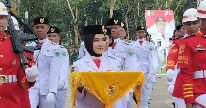 Profil Pembawa Baki Bendera Saat Upacara HUT RI ke 77 di Konawe