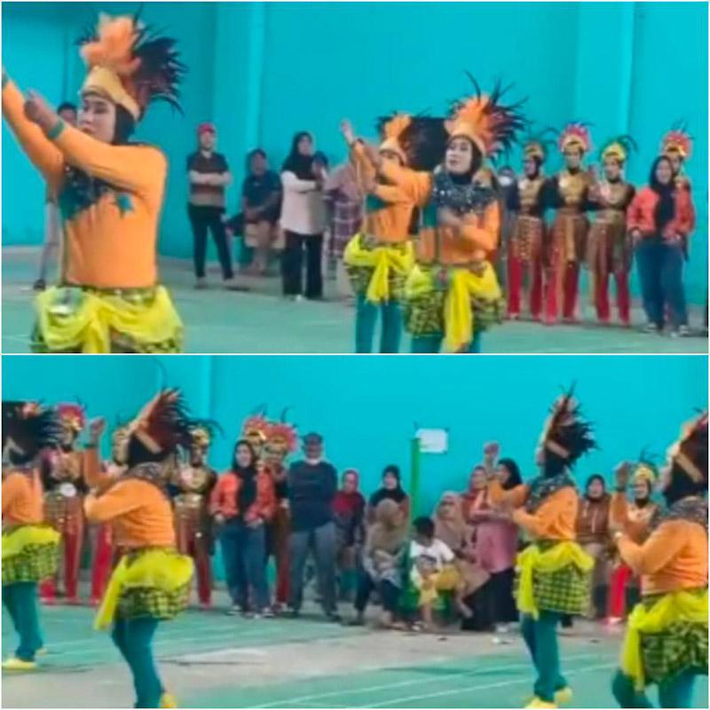 Tampil Unik Dan Menarik, Peserta Senam Mora Dinas Perpustakaan Konut Siap Jadi Juara